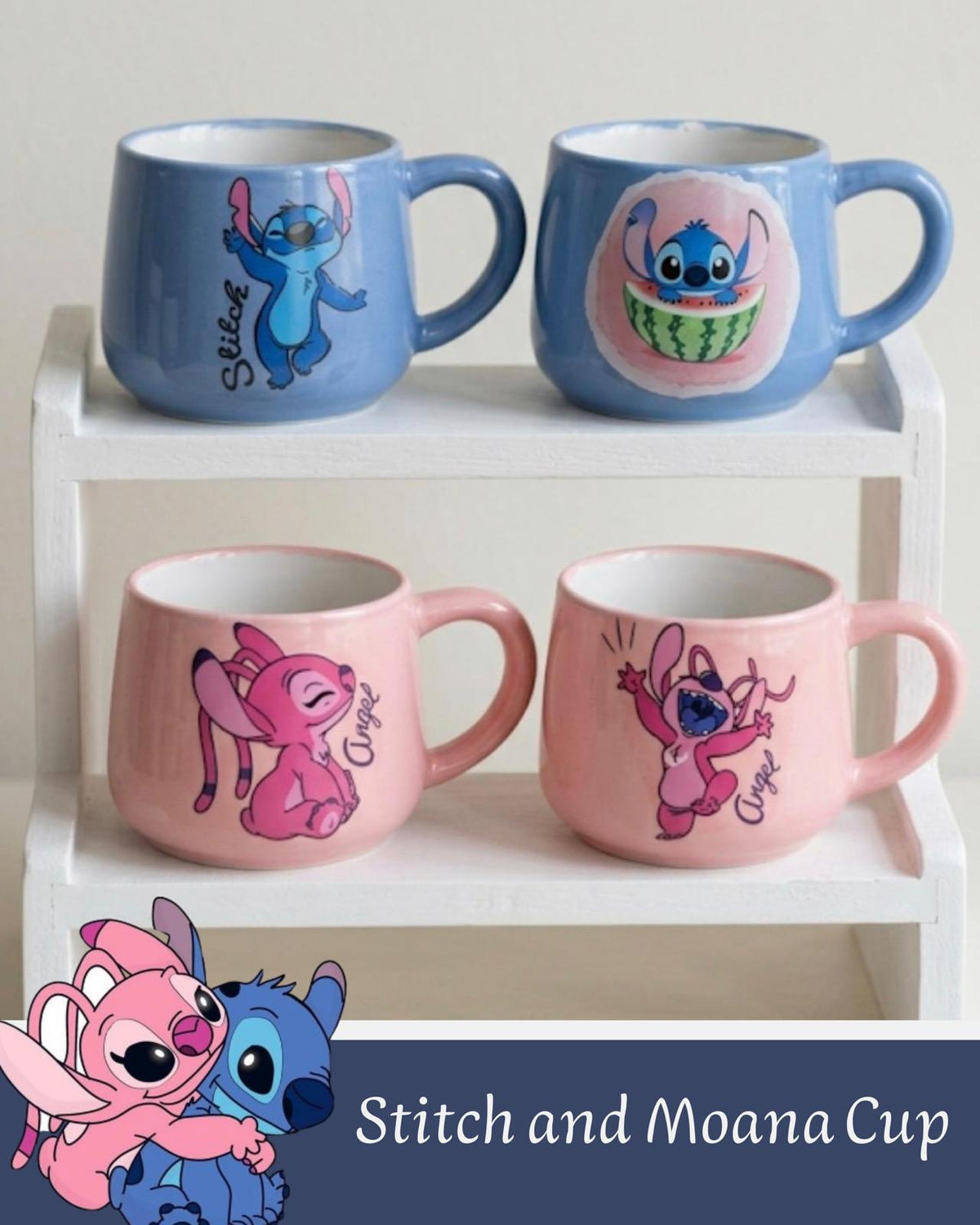 Stitch & Moana Cup